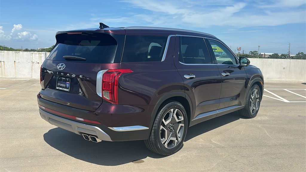 2024 Hyundai Palisade Limited Red at DeMontrond Gulf Freeway