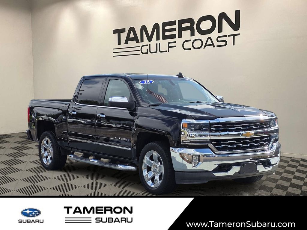 2018 Chevrolet Silverado 1500 LTZ Crew Cab RWD