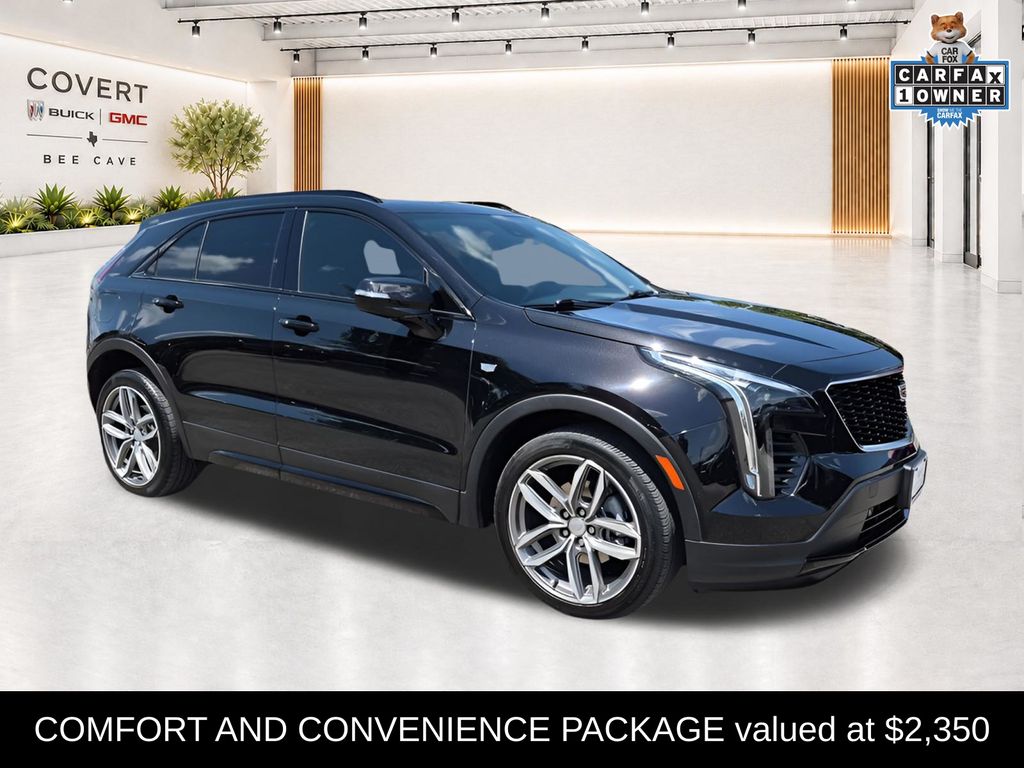 Black Metallic 2023 Cadillac XT4 SUV / Crossover Front-Wheel Drive 9-Speed Automatic