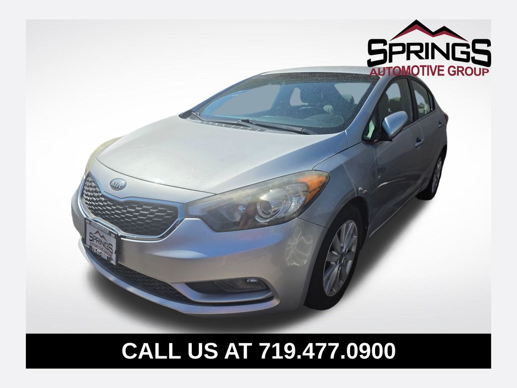 Bright Silver 2014 Kia Forte Sedan Front-Wheel Drive 6-Speed Automatic