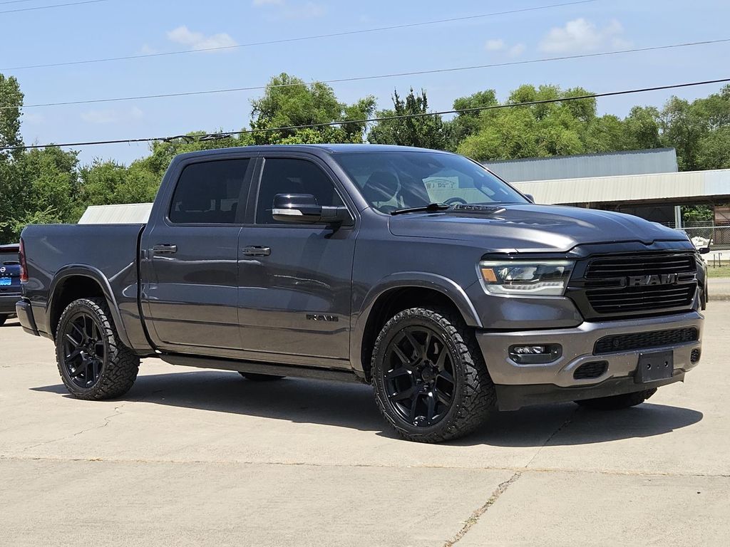 Crystal Metallic 2022 RAM 1500 Pickup Truck Four-Wheel Drive 8-Speed Automatic