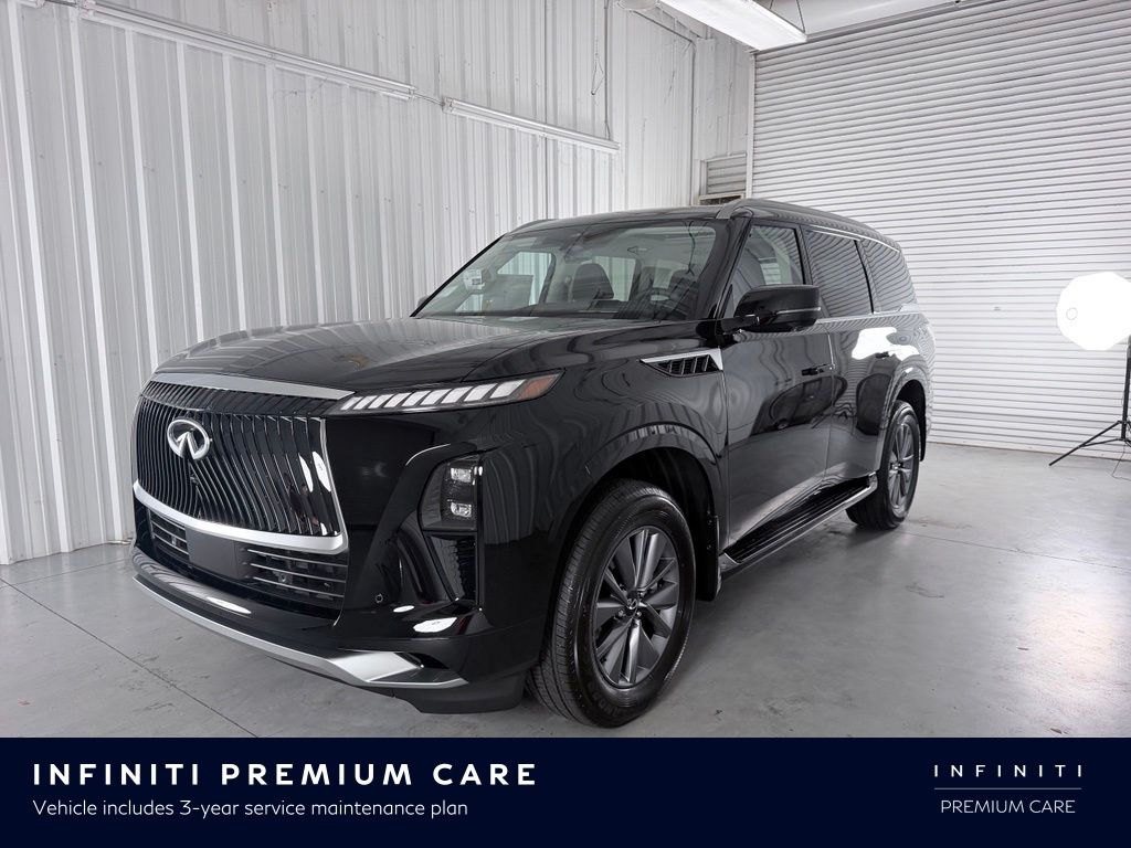 Black Obsidian 2027 INFINITI QX80 SUV / Crossover Rear-Wheel Drive 9-Speed Automatic