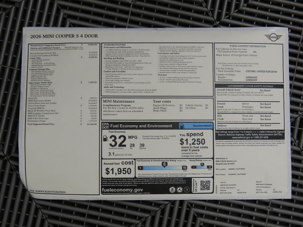 Thumbnail: 2026 MINI Cooper - 9