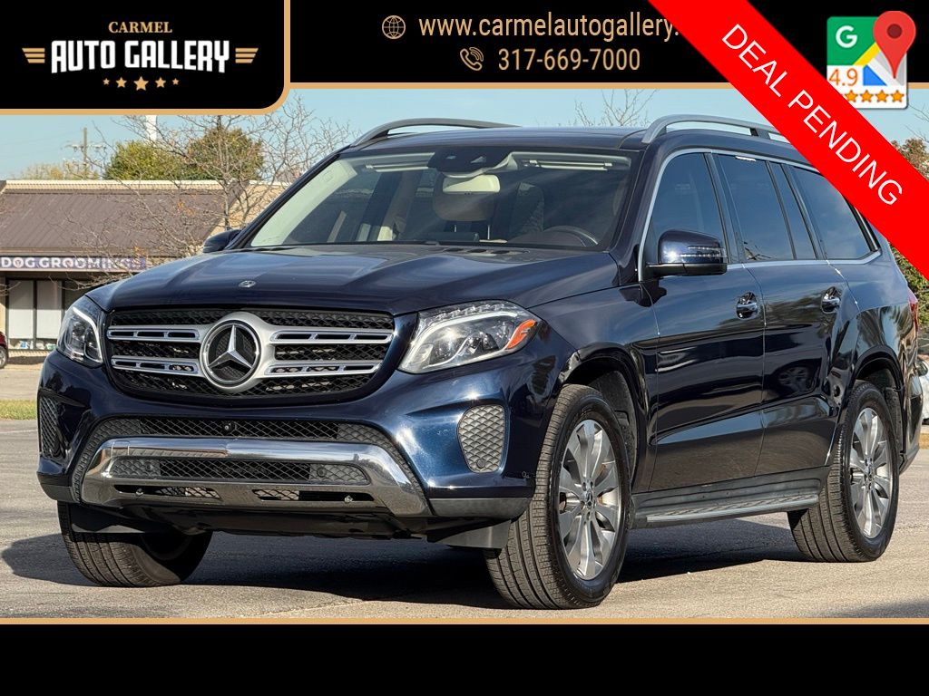 Lunar Blue Metallic 2019 Mercedes-Benz GLS 450 4MATIC SUV / Crossover All-Wheel Drive 9-Speed Automatic