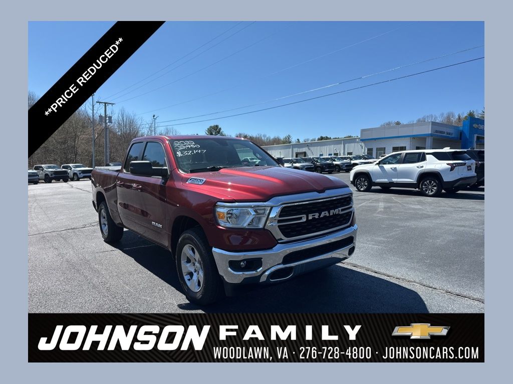 2022 RAM 1500 Big Horn Quad Cab 4WD