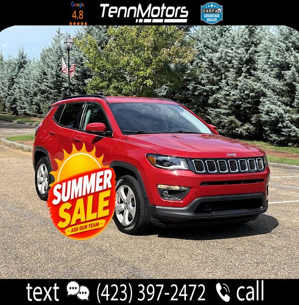 Redline Pearlcoat 2018 Jeep Compass SUV / Crossover Four-Wheel Drive 9-Speed Automatic