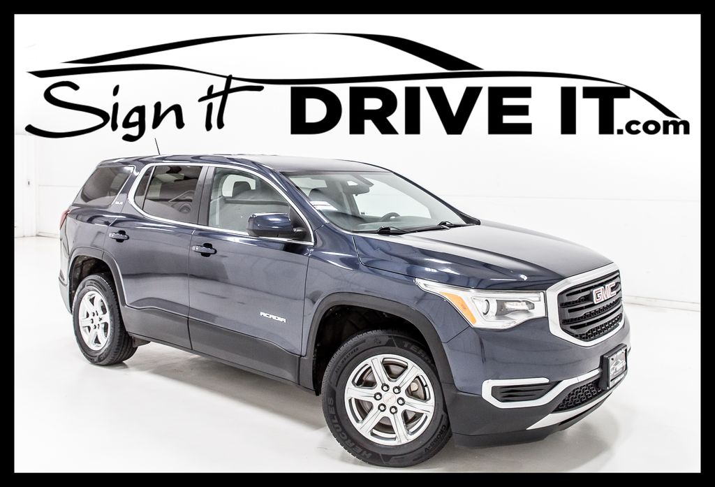 Blue Steel Metallic 2019 GMC Acadia SUV / Crossover Front-Wheel Drive 6-Speed Automatic