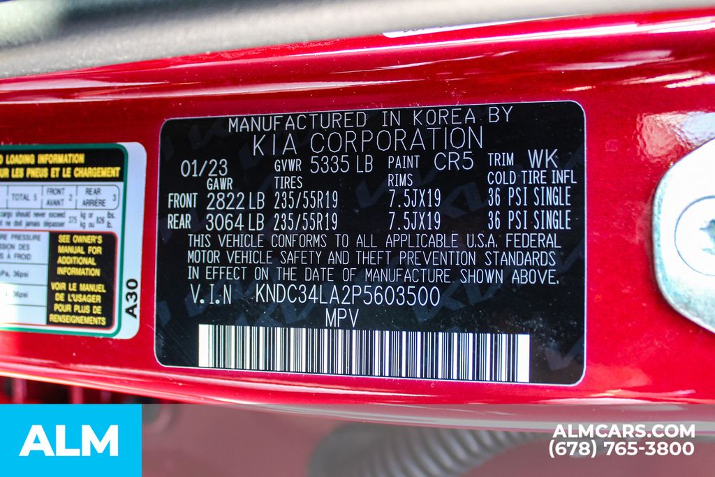 Used 2023 Red Kia Wind image 44