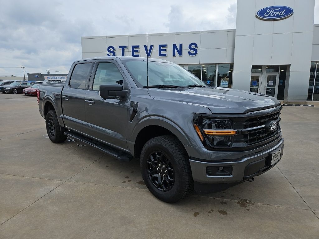 Carbonized Gray Metallic 2025 Ford F-150 Pickup Truck Four-Wheel Drive Automatic