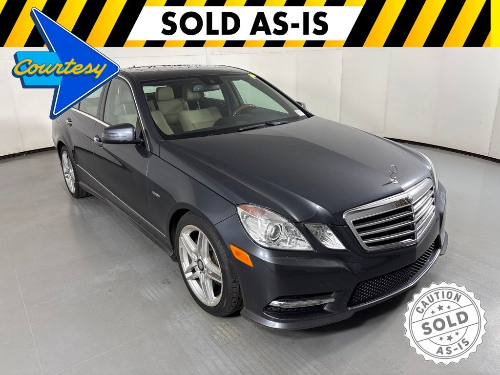 Indium Gray Metallic 2012 Mercedes-Benz E-Class Sedan 7-Speed Automatic