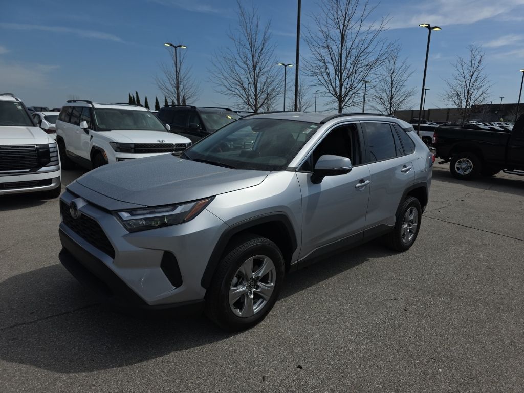 Silver 2024 Toyota RAV4 XLE AWD SUV / Crossover All-Wheel Drive 8-Speed Automatic