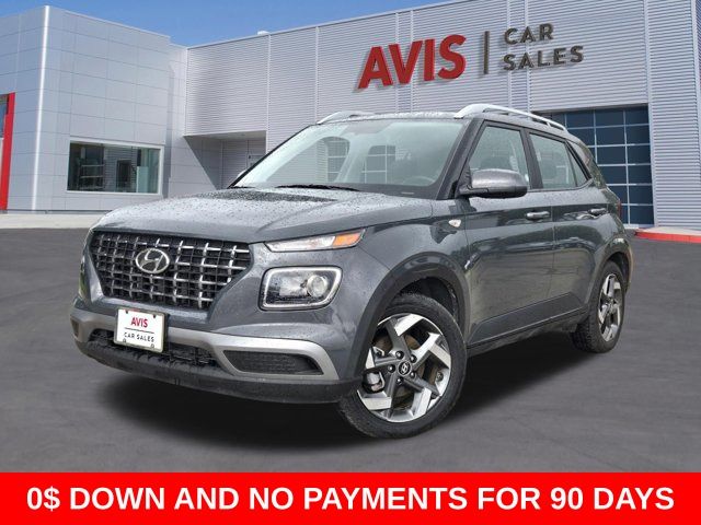 Gray 2025 Hyundai Venue SEL FWD SUV / Crossover Front-Wheel Drive Continuously Variable Transmission