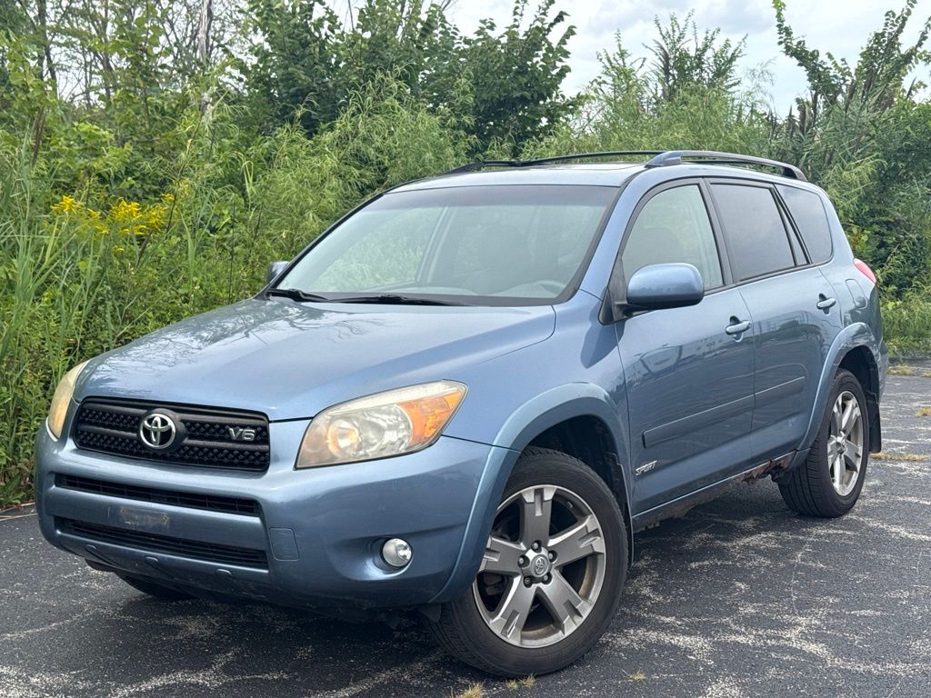 Pacific Blue Metallic 2008 Toyota RAV4 SUV / Crossover Four-Wheel Drive 5-Speed Automatic Overdrive