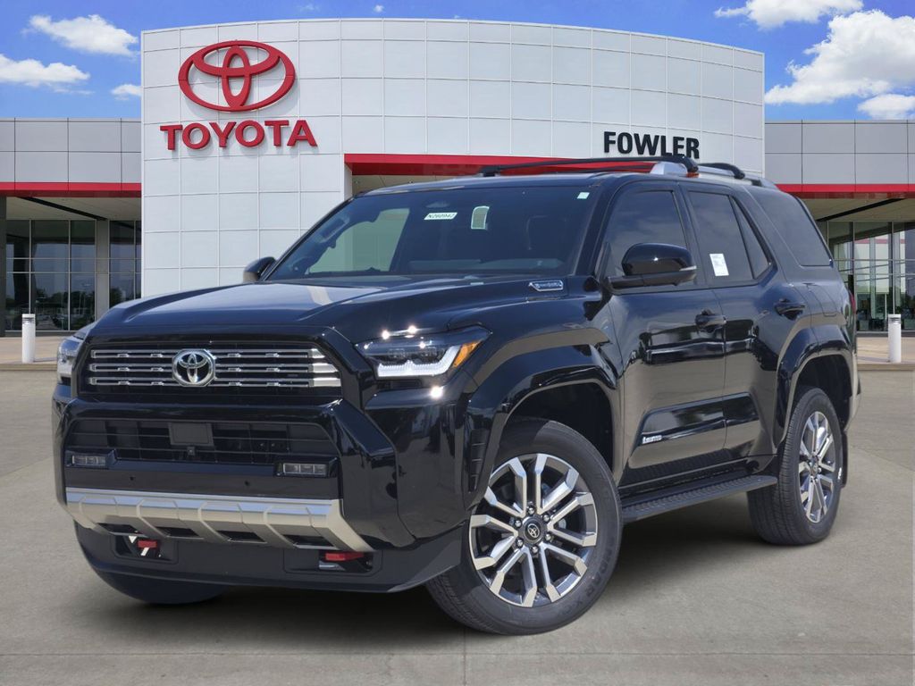 Black 2026 Toyota 4Runner SUV / Crossover All-Wheel Drive 8-Speed Automatic