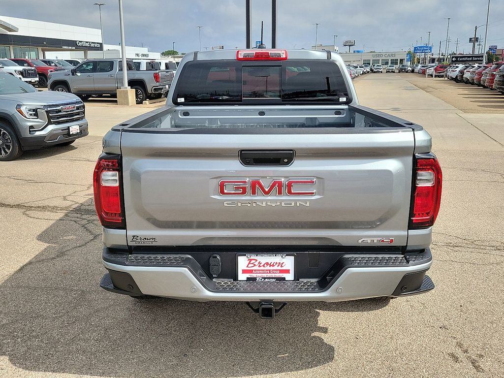 2026 GMC Canyon AT4 Silver at Brown Buick GMC