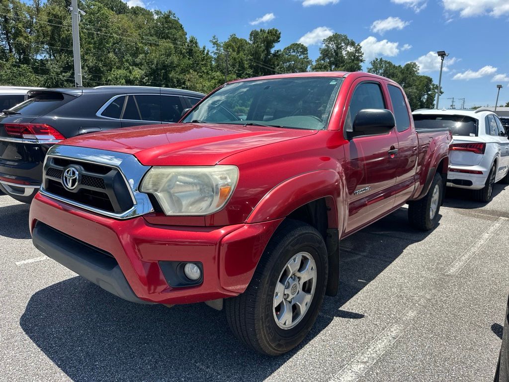 Barcelona Red Metallic 2014 Toyota Tacoma Pickup Truck 4X2 5-Speed Automatic