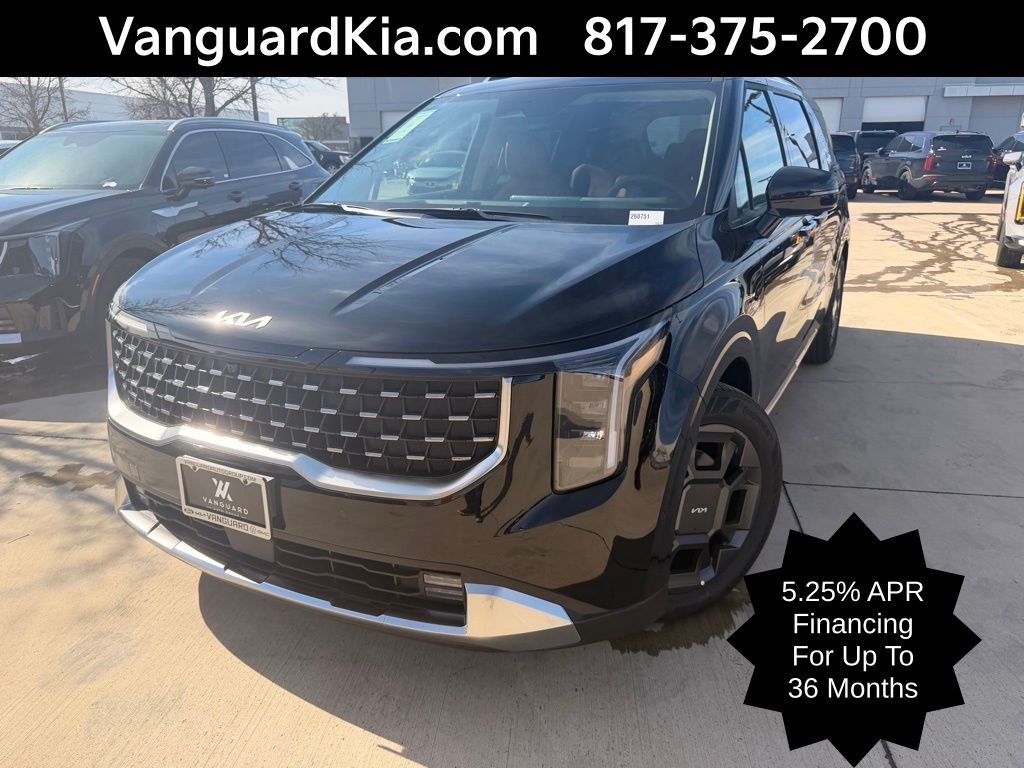 Aurora Black Pearl 2026 Kia Carnival SX FWD Minivan Front-Wheel Drive 8-Speed Automatic