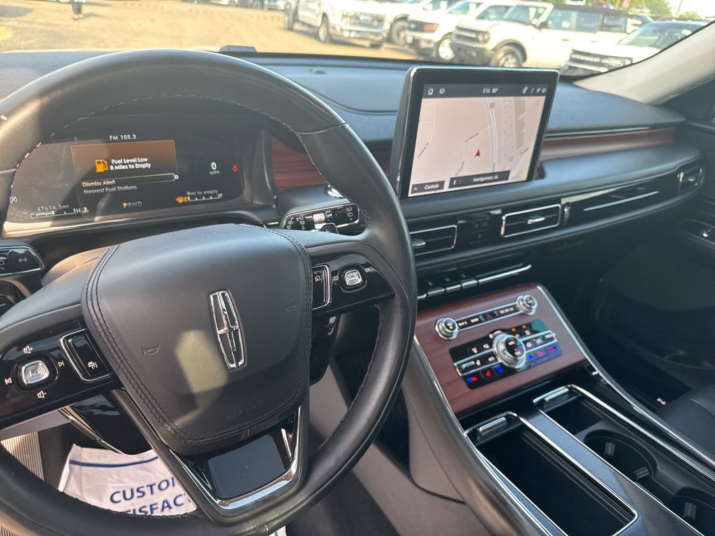 2023 Silver Radiance Metallic Clearcoat Lincoln Aviator Reserve RWD SUV