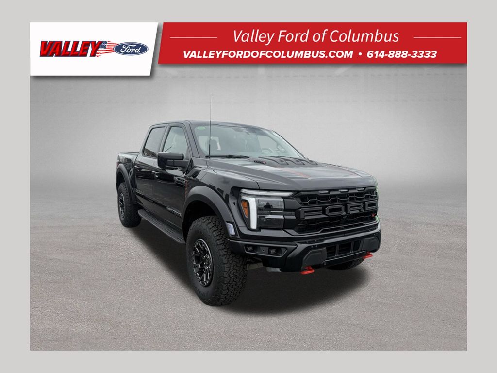 Black Metallic 2025 Ford F-150 Pickup Truck Four-Wheel Drive Automatic