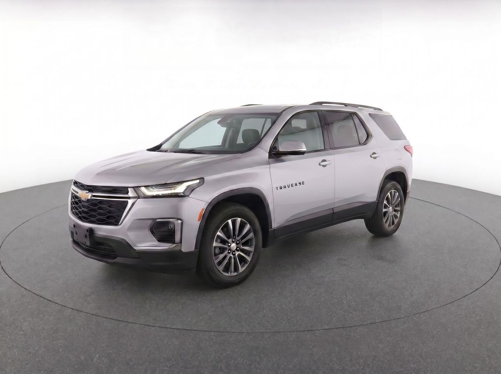 Silver Sage Metallic 2023 Chevrolet Traverse SUV / Crossover Front-Wheel Drive 9-Speed Automatic