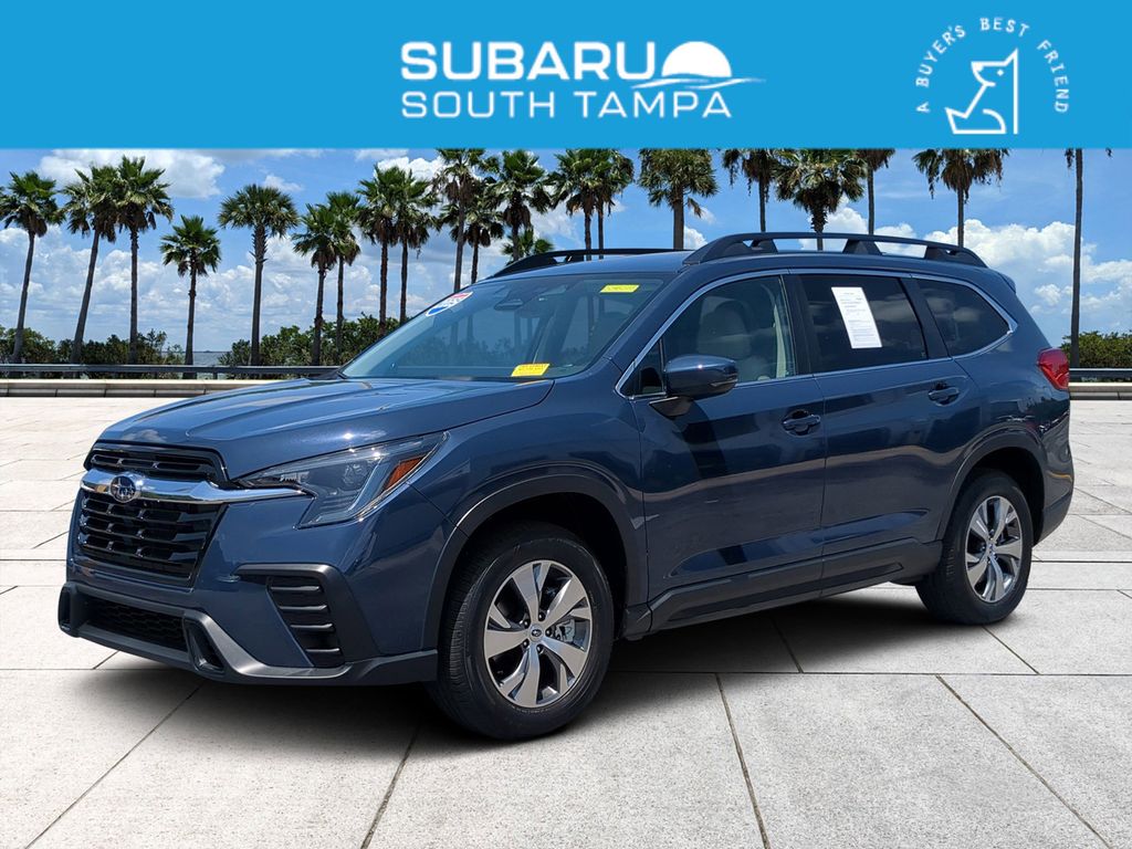 Cosmic Blue Pearl 2025 Subaru Ascent Premium 7-Passenger AWD SUV / Crossover All-Wheel Drive Continuously Variable Transmission