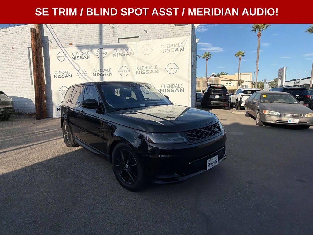 Black 2021 Land Rover Range Rover Sport SUV / Crossover All-Wheel Drive 8-Speed Automatic