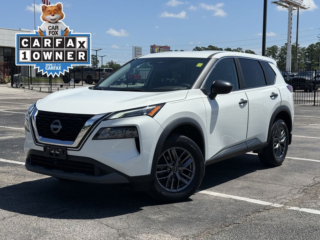 2023 Nissan Rogue S White at Westside Lexus
