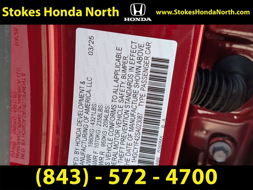 Used 2025 Honda Accord Sedan