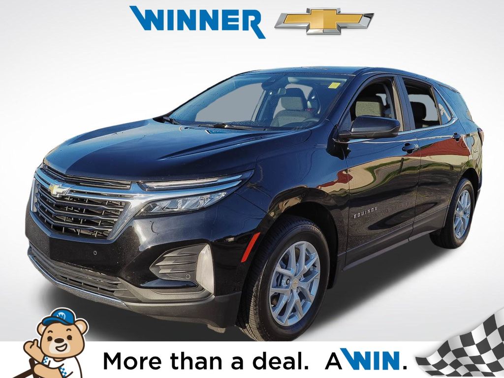 Mosaic Black Metallic 2023 Chevrolet Equinox SUV / Crossover Four-Wheel Drive 6-Speed Automatic Overdrive