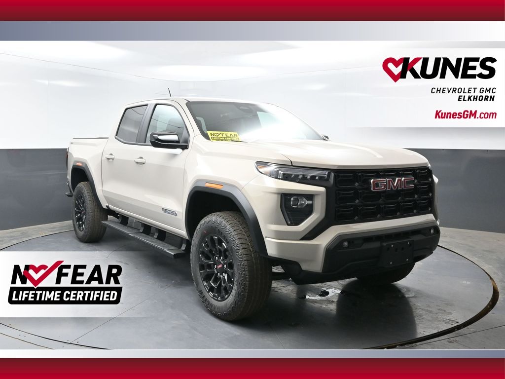 Coastal Dune 2026 GMC Canyon Elevation Crew Cab 4WD Pickup Truck Four-Wheel Drive 8-Speed Automatic