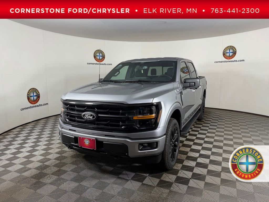 Silver Metallic 2026 Ford F-150 Pickup Truck Four-Wheel Drive Automatic