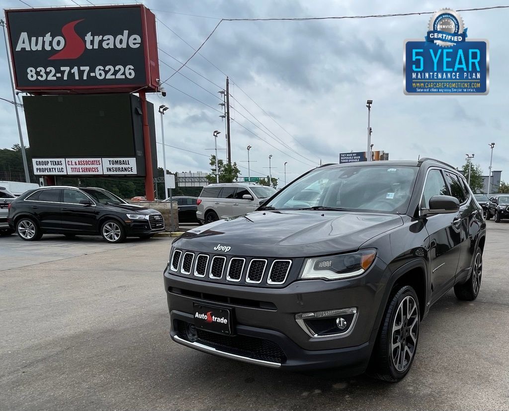 2018 Jeep Compass Limited Gray at Classic Chevrolet Galveston