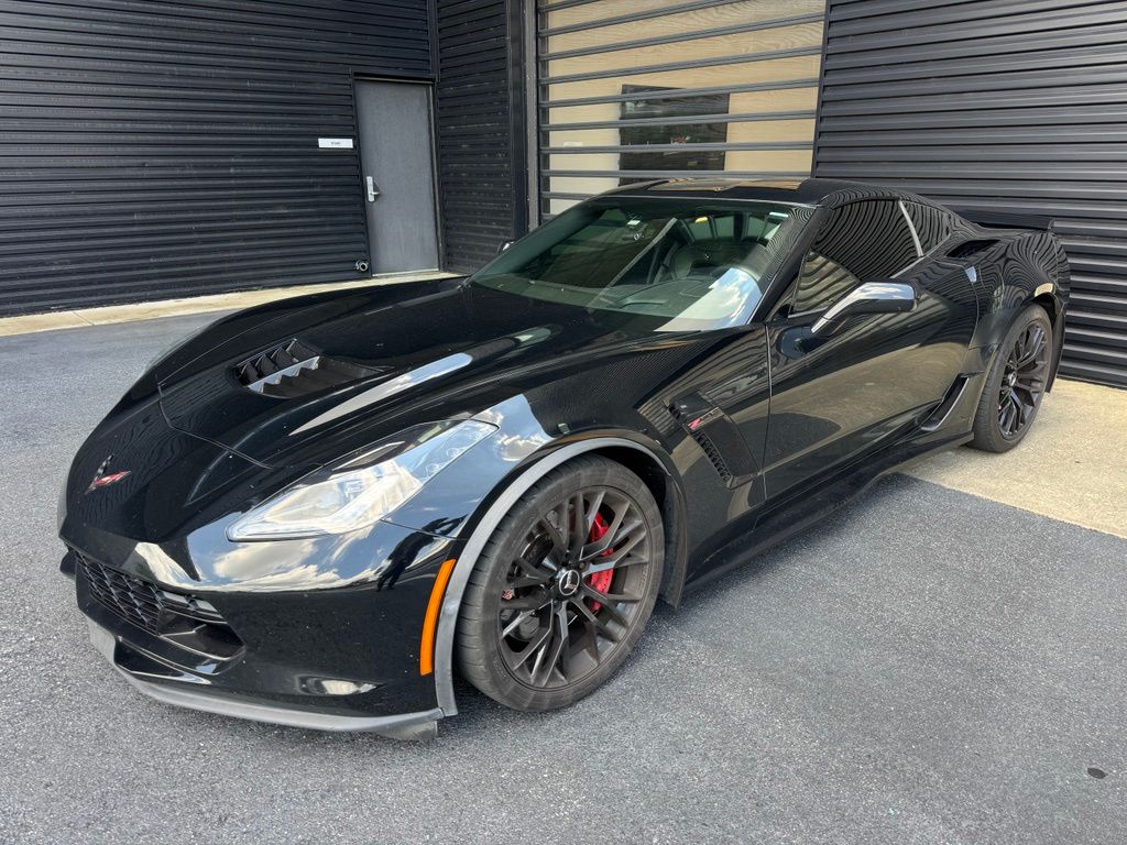 Black 2015 Chevrolet Corvette Coupe Rear-Wheel Drive 8-Speed Automatic
