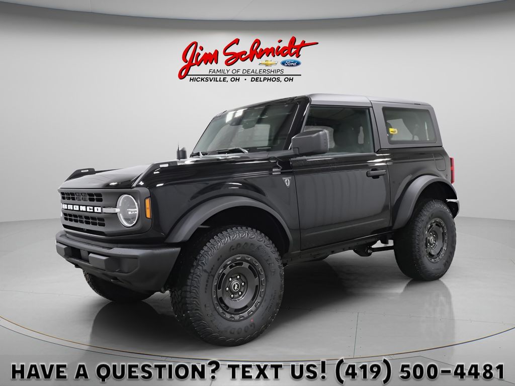 Shadow Black 2025 Ford Bronco SUV / Crossover Four-Wheel Drive Automatic