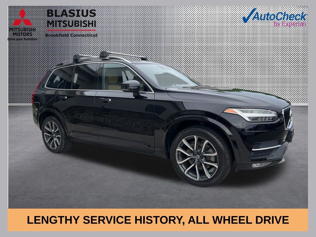 Onyx Black Metallic 2016 Volvo XC90 T6 Momentum AWD SUV / Crossover All-Wheel Drive Automatic
