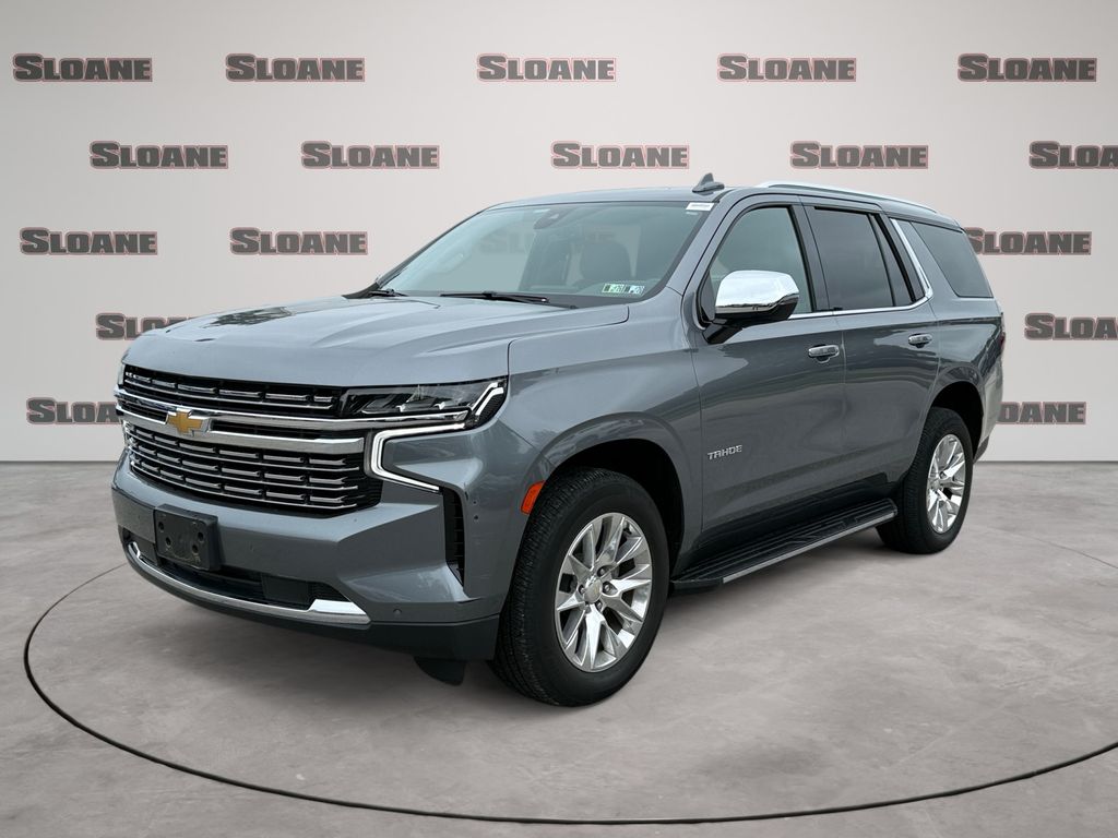 Gray (Steel Metallic) 2021 Chevrolet Tahoe SUV / Crossover Four-Wheel Drive