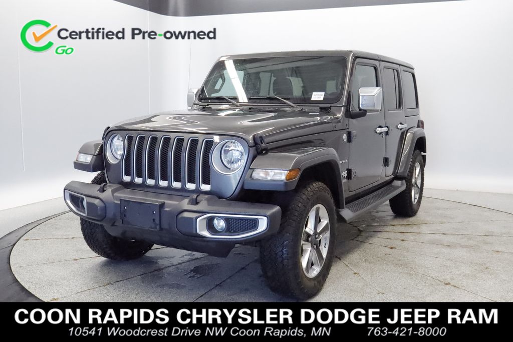 Gray (Granite Crystal Metallic Clearcoat) 2019 Jeep Wrangler SUV / Crossover Four-Wheel Drive 8-Speed Automatic