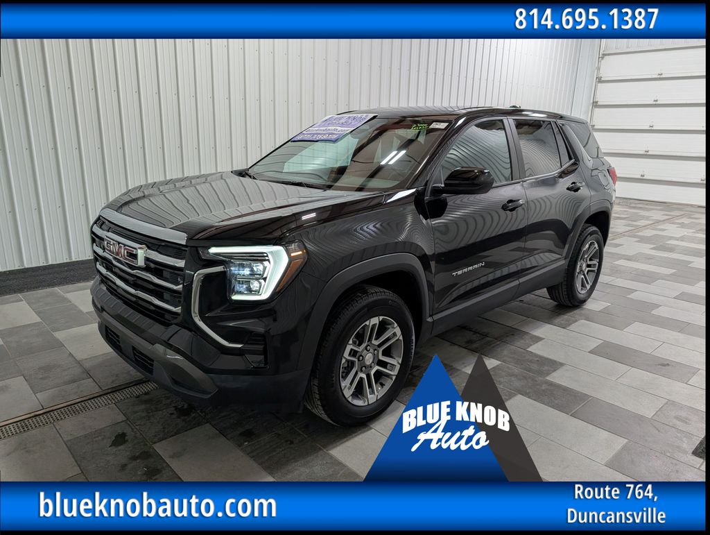 Black (Ebony Twilight Metallic) 2026 GMC Terrain SUV / Crossover Four-Wheel Drive 8-Speed Automatic Overdrive
