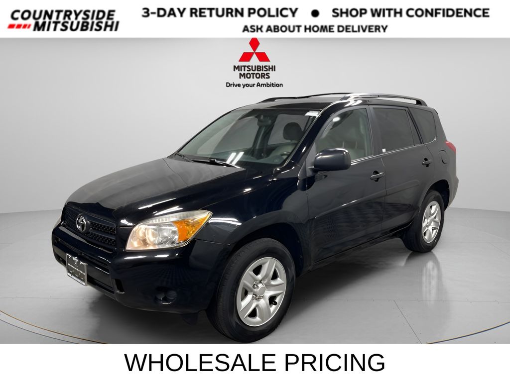 Black 2008 Toyota RAV4 Base AWD SUV / Crossover Four-Wheel Drive 4-Speed Automatic