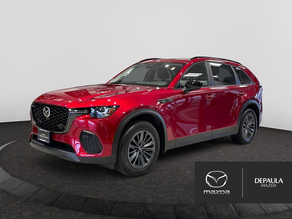 Soul Red Crystal Metallic 2025 Mazda CX-70 3.3 Turbo Preferred AWD SUV / Crossover All-Wheel Drive 8-Speed Automatic