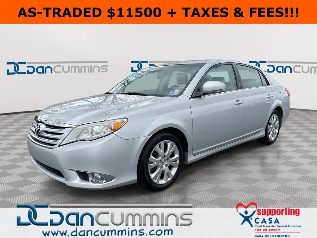 Classic Silver Metallic 2011 Toyota Avalon Limited Sedan Front-Wheel Drive 6-Speed Automatic