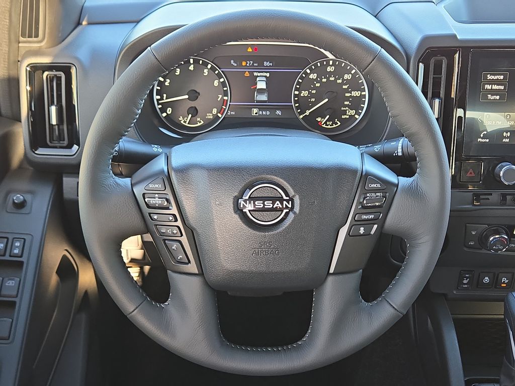 2026 Nissan Frontier SV White at Bravo Nissan