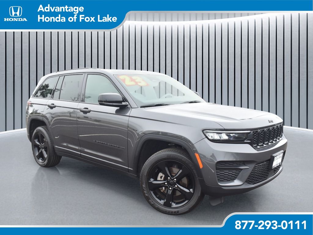 Baltic Gray Metallic Clearcoat 2023 Jeep Grand Cherokee SUV / Crossover Four-Wheel Drive 8-Speed Automatic