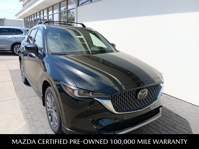 Jet Black Mica 2025 Mazda CX-5 2.5 Turbo Signature AWD SUV / Crossover All-Wheel Drive 6-Speed Automatic