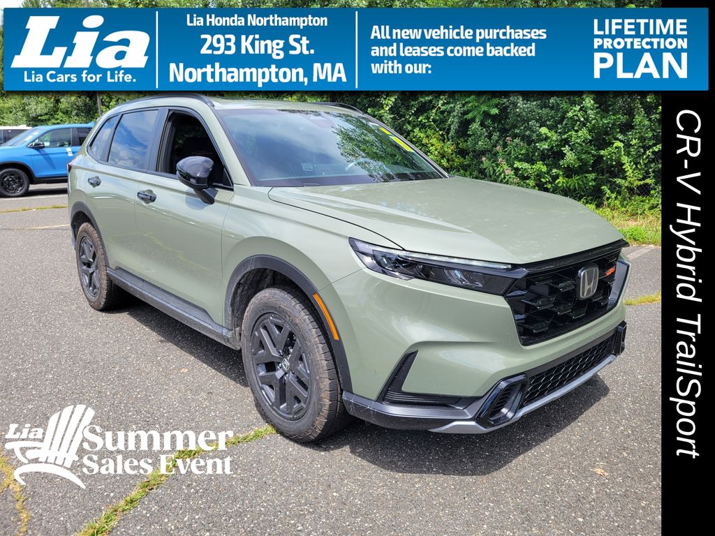 Green 2026 Honda CR-V Hybrid TrailSport AWD SUV / Crossover All-Wheel Drive Continuously Variable Transmission