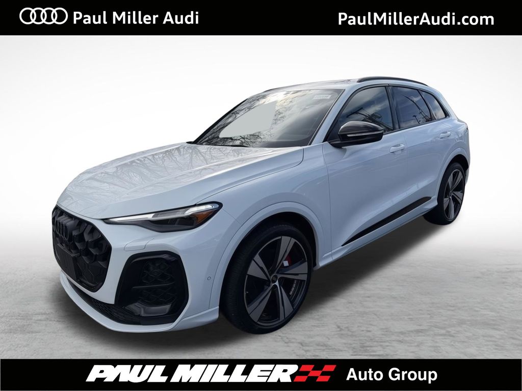 Glacier White Metallic 2025 Audi SQ5 3.0T quattro Premium Plus AWD SUV / Crossover All-Wheel Drive Automatic