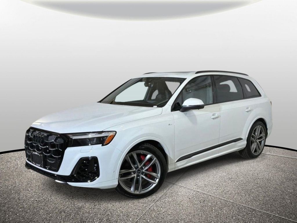 Glacier White 2026 Audi Q7 SUV / Crossover All-Wheel Drive 8-Speed Automatic