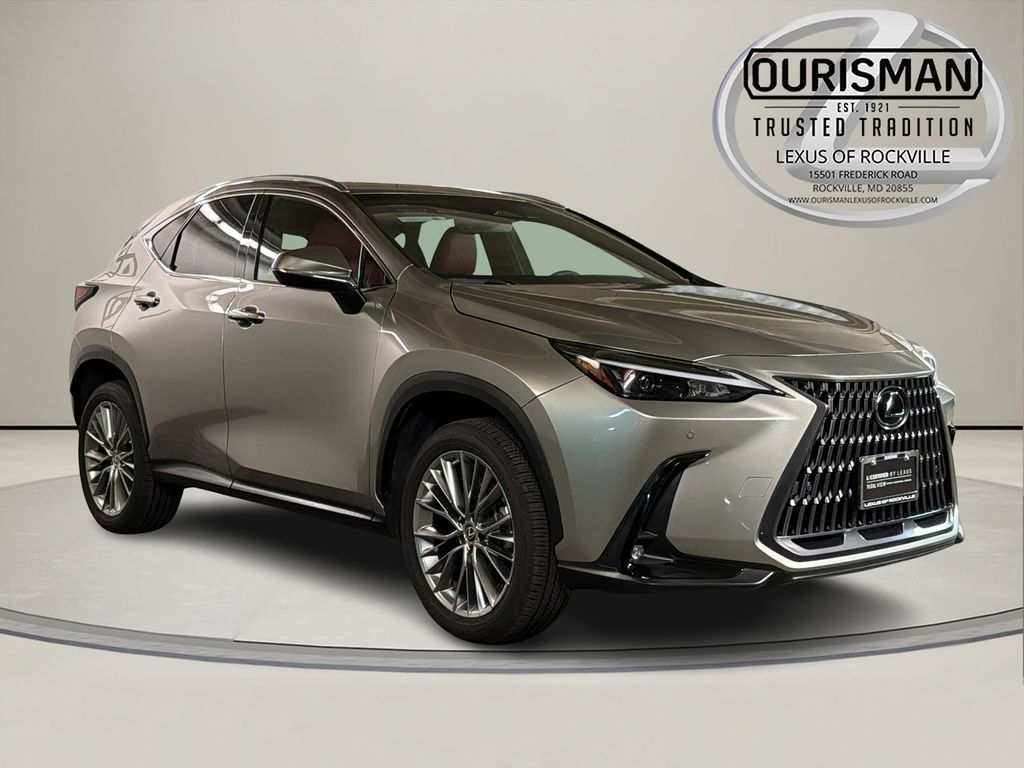 Silver 2022 Lexus NX SUV / Crossover All-Wheel Drive 8-Speed Automatic