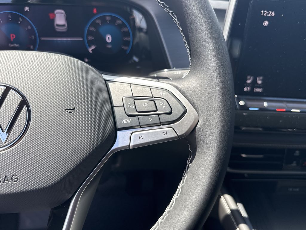 2026 Volkswagen Atlas Cross Sport 2.0T SE w/Technology Silver at DeMontrond Auto Country