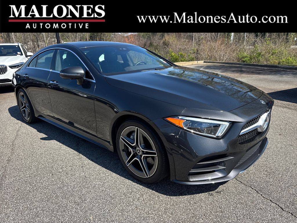 Graphite Gray Metallic 2020 Mercedes-Benz CLS Coupe All-Wheel Drive 9-Speed Automatic